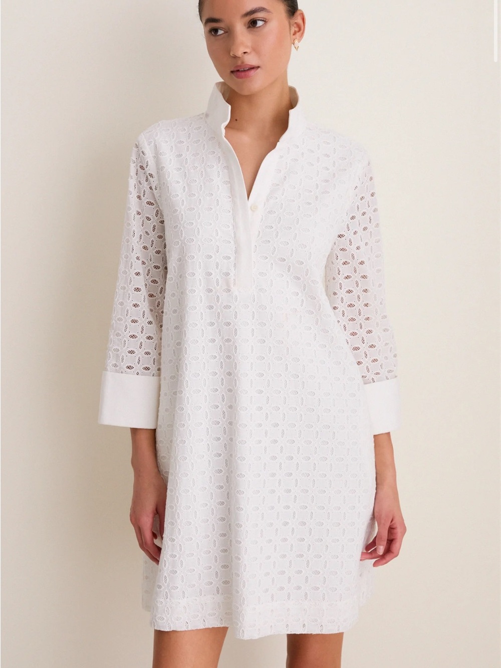 Tuckernuck | The White Eyelet Megan Dress Size XL
